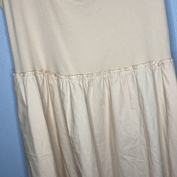 A New Day Peach Crew Top High Low Dress Size XXL - Picture 4 of 9